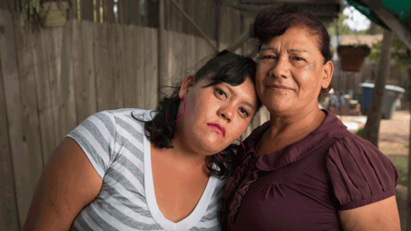 An image of Yadira Felix and her grandmother Candelaria Felix.