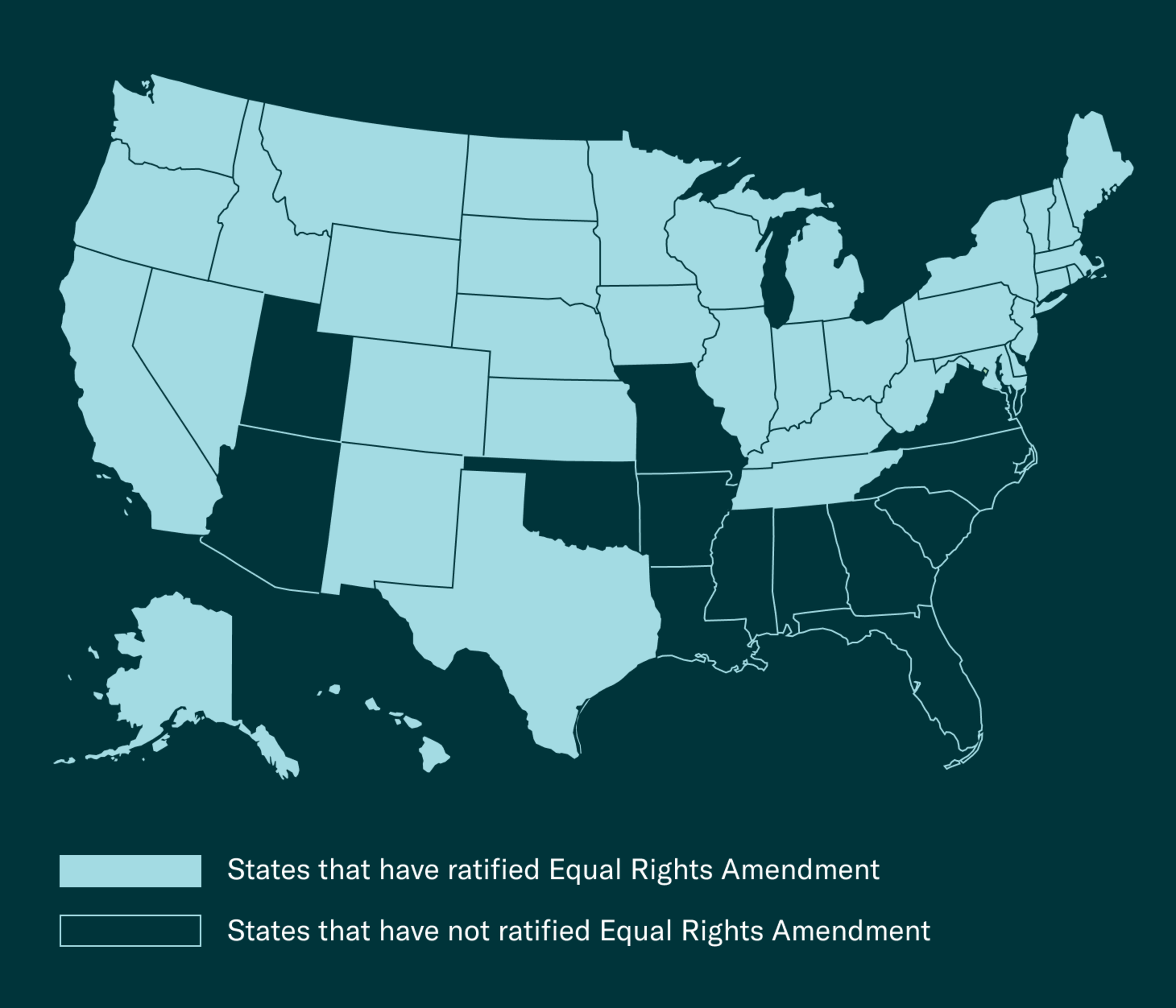 Equal Rights Amendment status by state