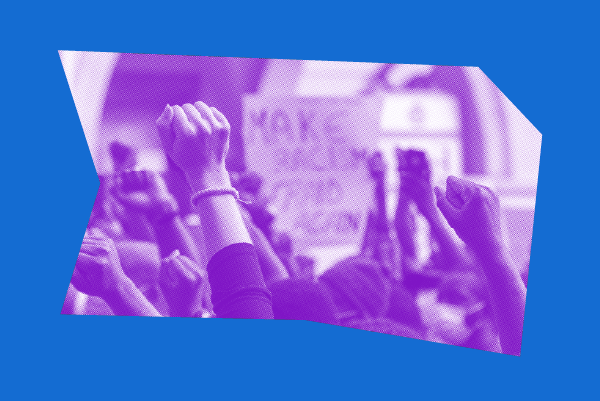 Image of a protest
