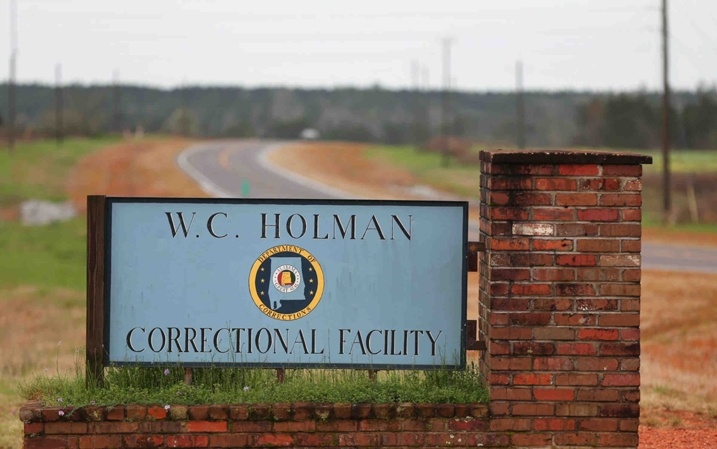 sign outside of homan correctional facility