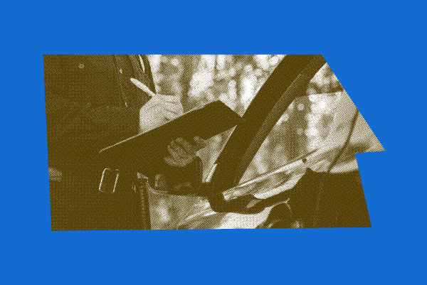 Image representing being stopped by the police