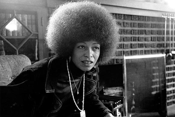 Portrait of Angela Davis