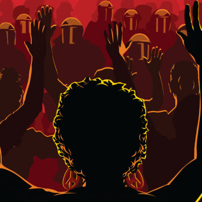 protest art illustration