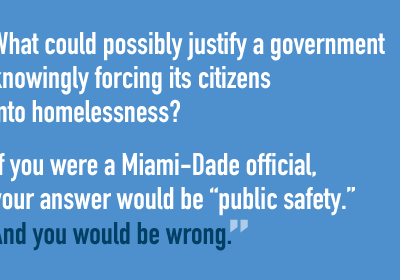 "What could possibly justify a government knowingly forcing its citizens into ho
