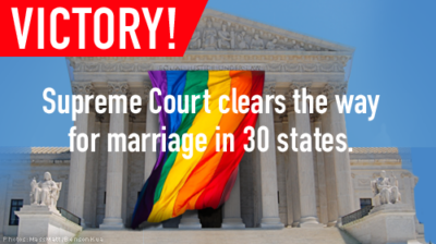 Marriage for Same-Sex Couples in 30 States – With More to Come