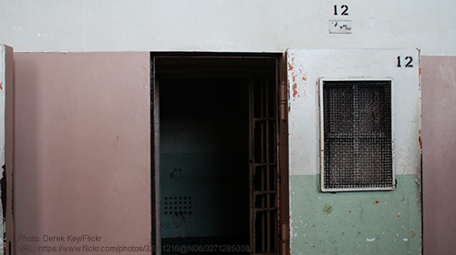 Solitary confinement cell