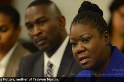 Sybrina Fulton, mother of Trayvon Martin