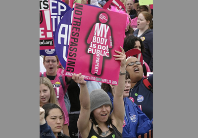 "My body is not public property."