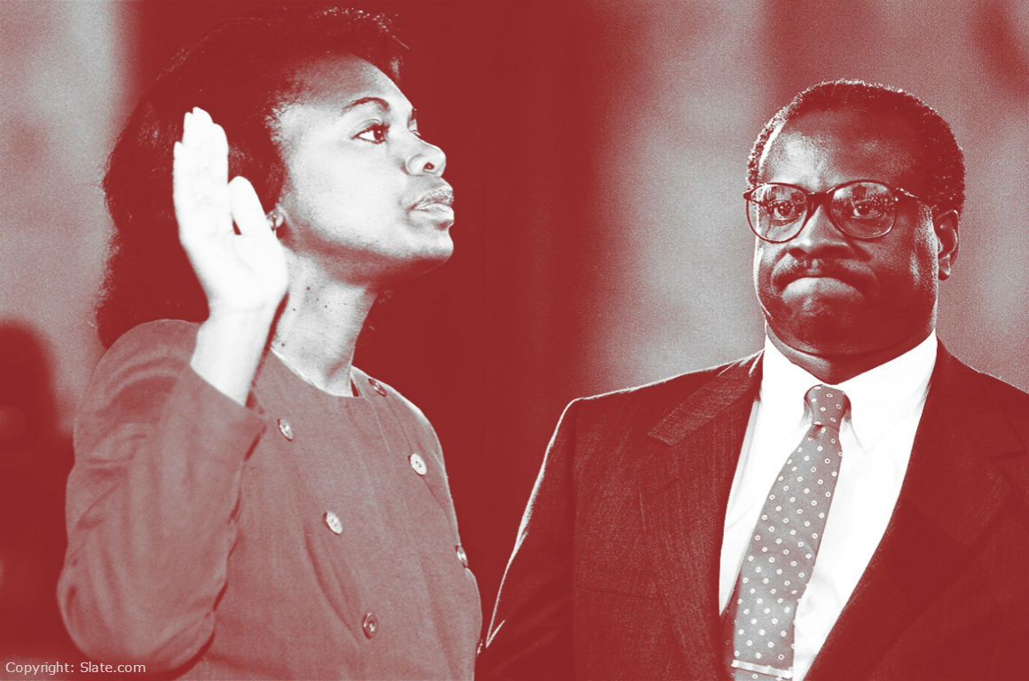 Clarence thomas and anita hill best sale