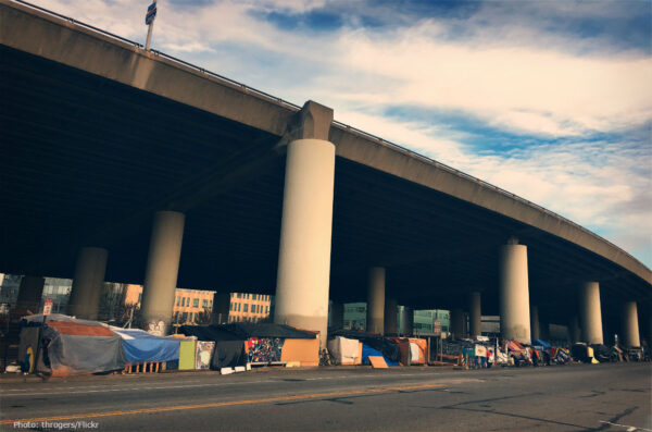 San Francisco Homeless Encampment, 2016