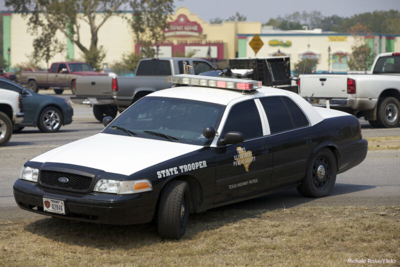 Texas State Trooper Car