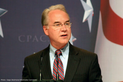 Tom Price, President Trump's nominee for secretary of health and human services