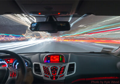 Photo of interior of car