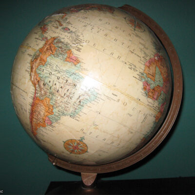 Photo of a globe