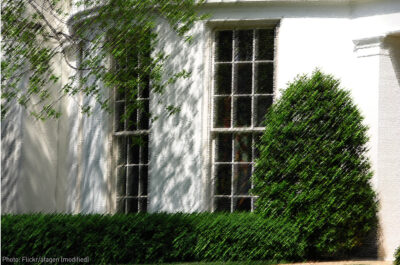Photo of outside of oval office