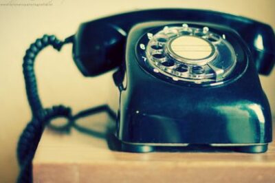 Telephone by Vincent AF via Flickr