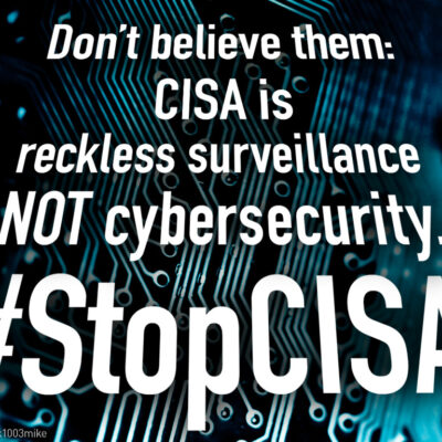 Stop CISA