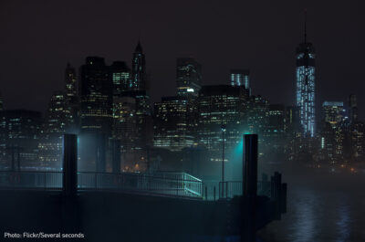 Creepy NYC Skyline