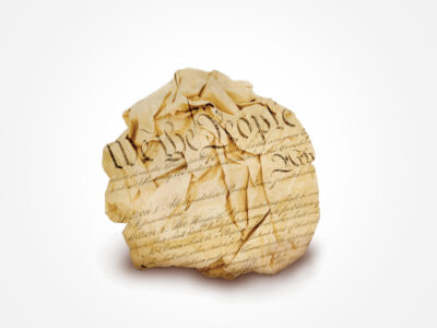 Crumpled Constitution