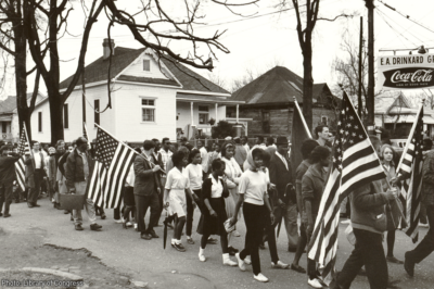 Voting rights marches in Selma, Alabama, in 1965