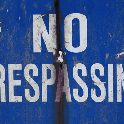 No Trespassing