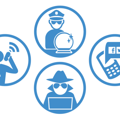 Protect yourself from govt surveillance icons