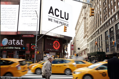 1st Amendment Campaign in Time Square
