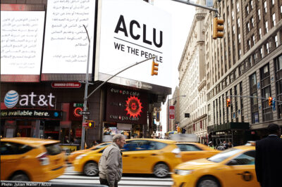 1st Amendment Campaign in Time Square