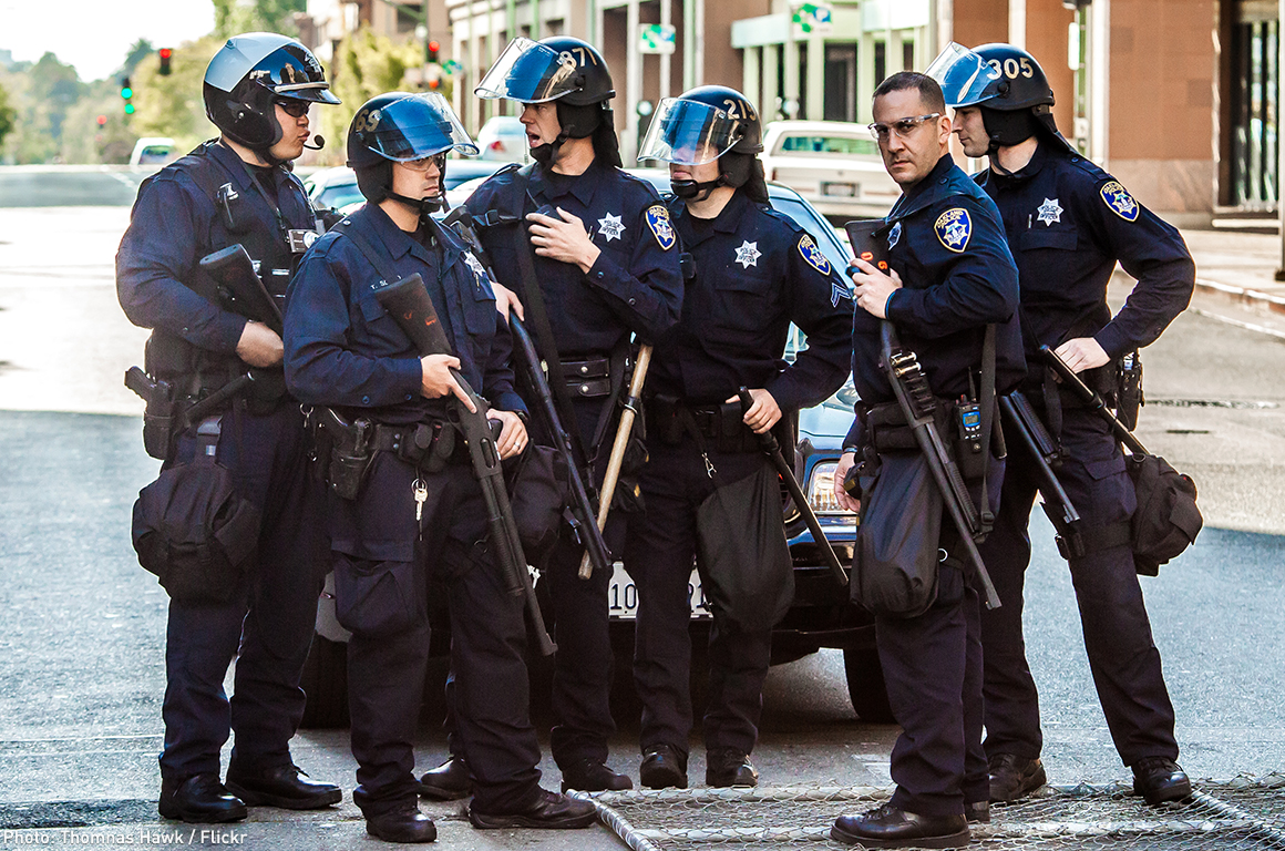 Retired Police Major: Police Militarization Endangers Public 