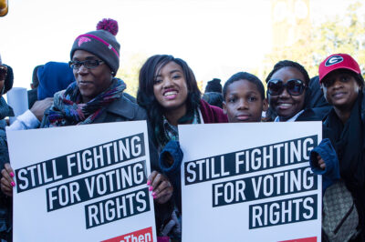 Voting Rights Protest