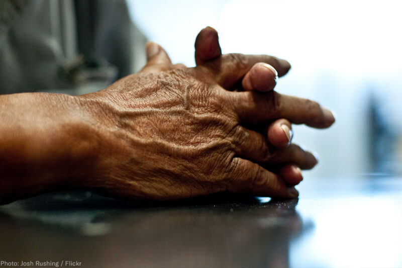 Weathered Hands