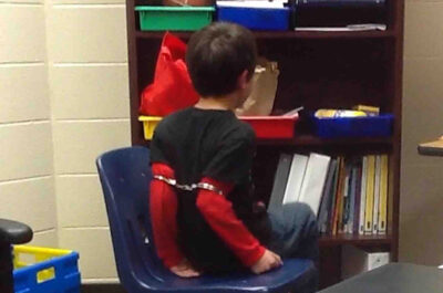 Child Handcuffed