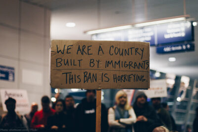 Muslim Ban Sign