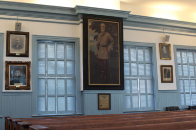 Robert E. Lee Portrait in Louisa County Courtroom