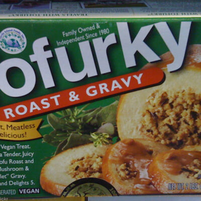 Tofurky box