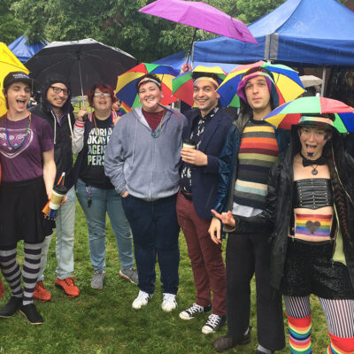 Crowd at Montana Pride