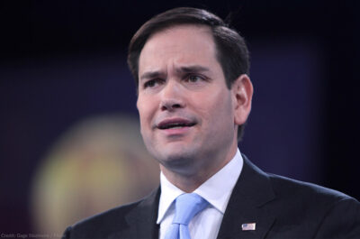 U.S. Senator Marco Rubio of Florida speaking at the 2016 Conservative Political Action Conference (CPAC) in National Harbor, Maryland