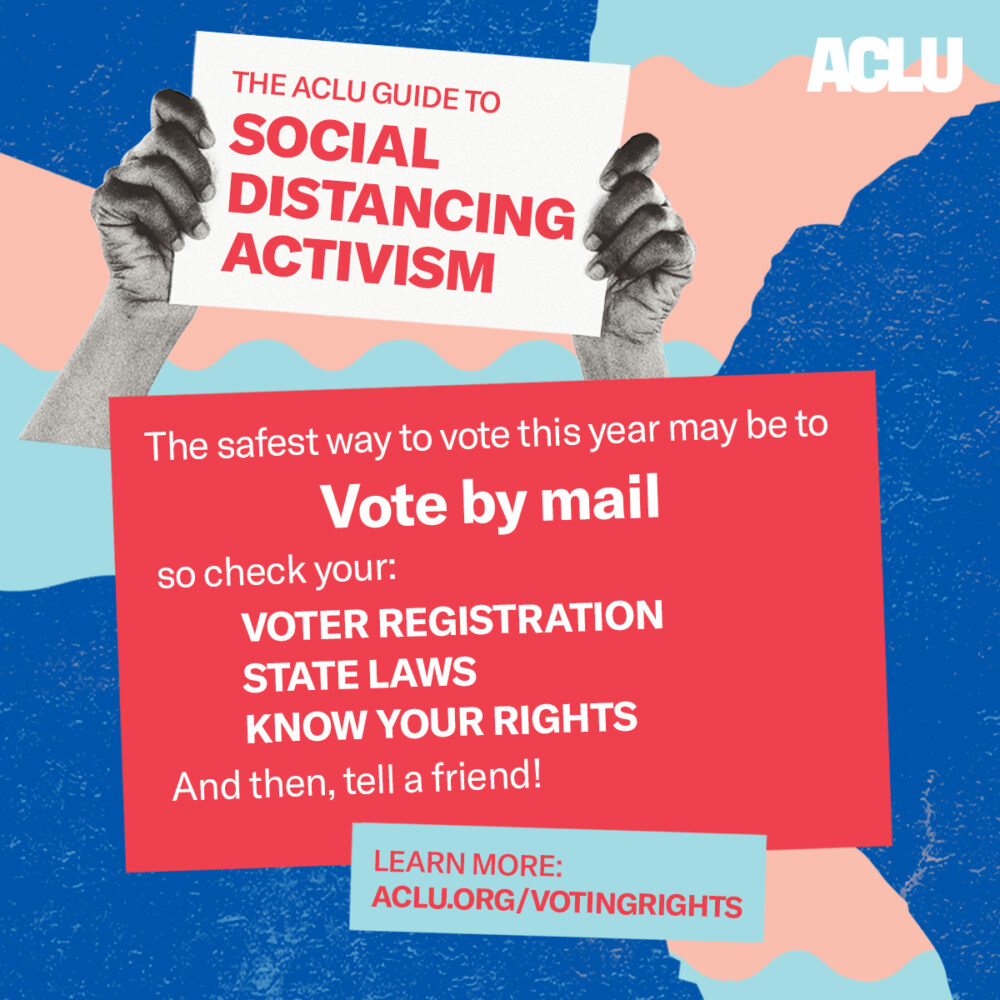 How to Protest in a Pandemic | American Civil Liberties Union