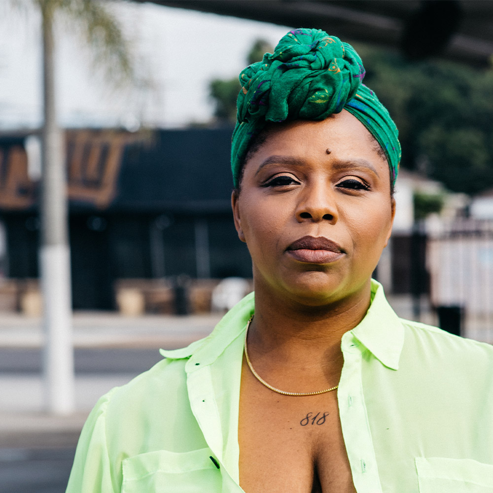 A photo of Patrisse Cullors