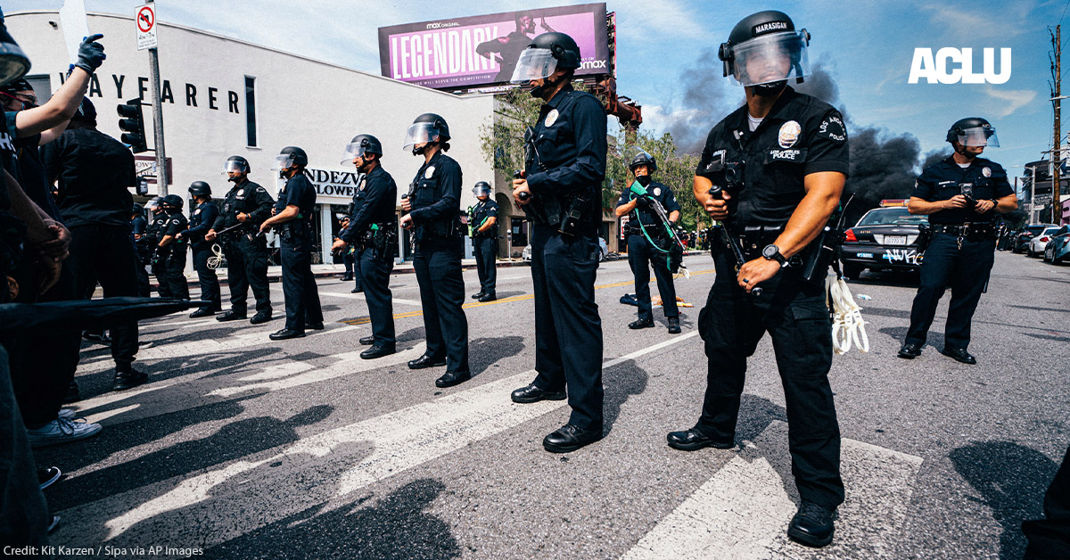 The Response to Protests Against Police Brutality is Not More Brutality ...
