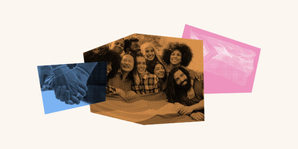 Collage of images related to LGBTQ Rights