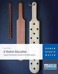 A Violent Education: Corporal Punishment of Children in U.S. Public Schools Cover Image