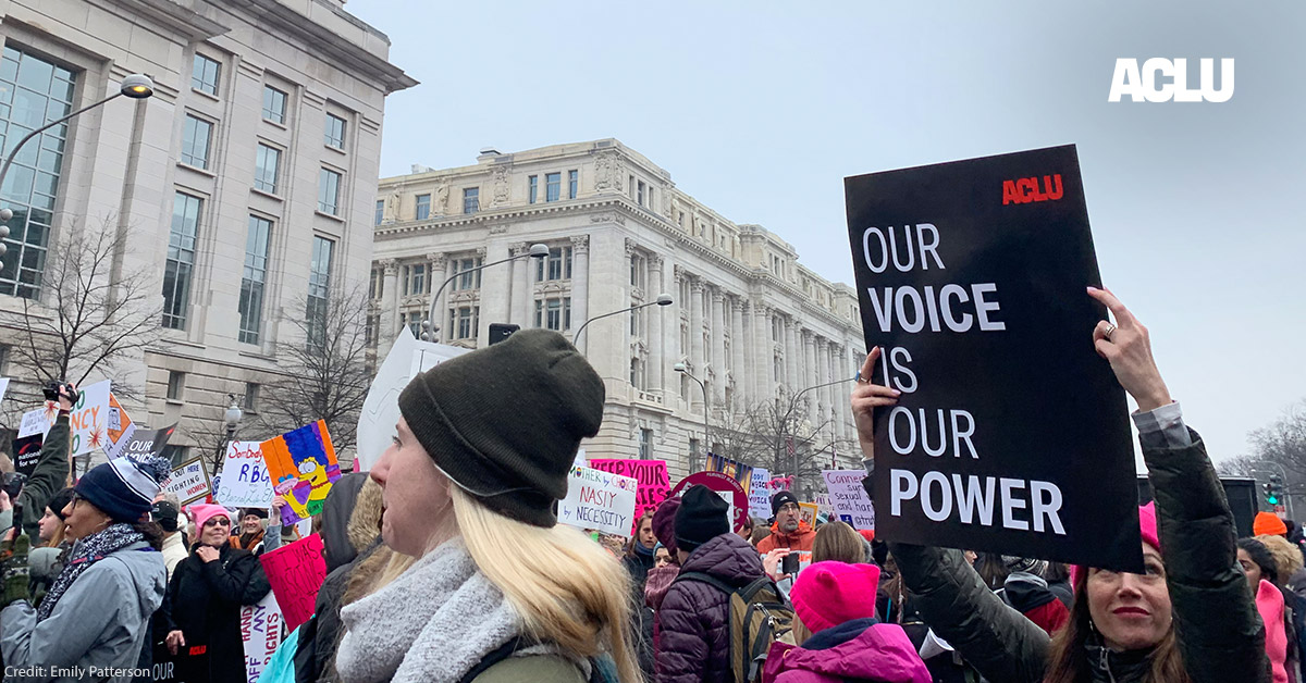 Abortion is Our Right, and We Won’t Be Silenced | American Civil ...