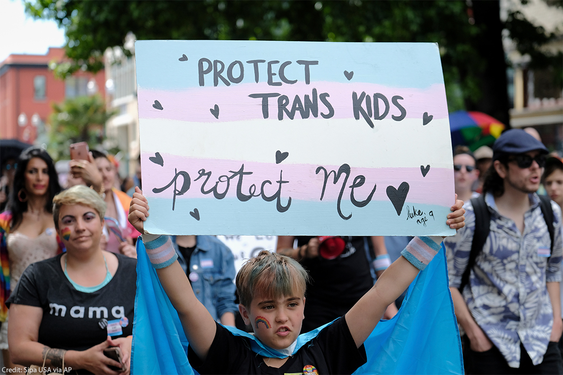 Protect Trans Kids Gender Identity Pride T-Shirt Protect Trans Kids Gender Identity Pride T-Shirt