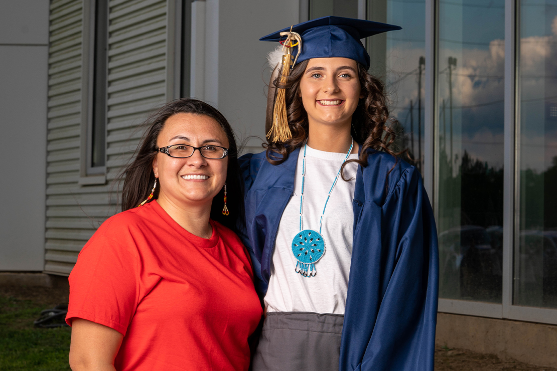 Merissa Wilson along with her daughter Zuri.
