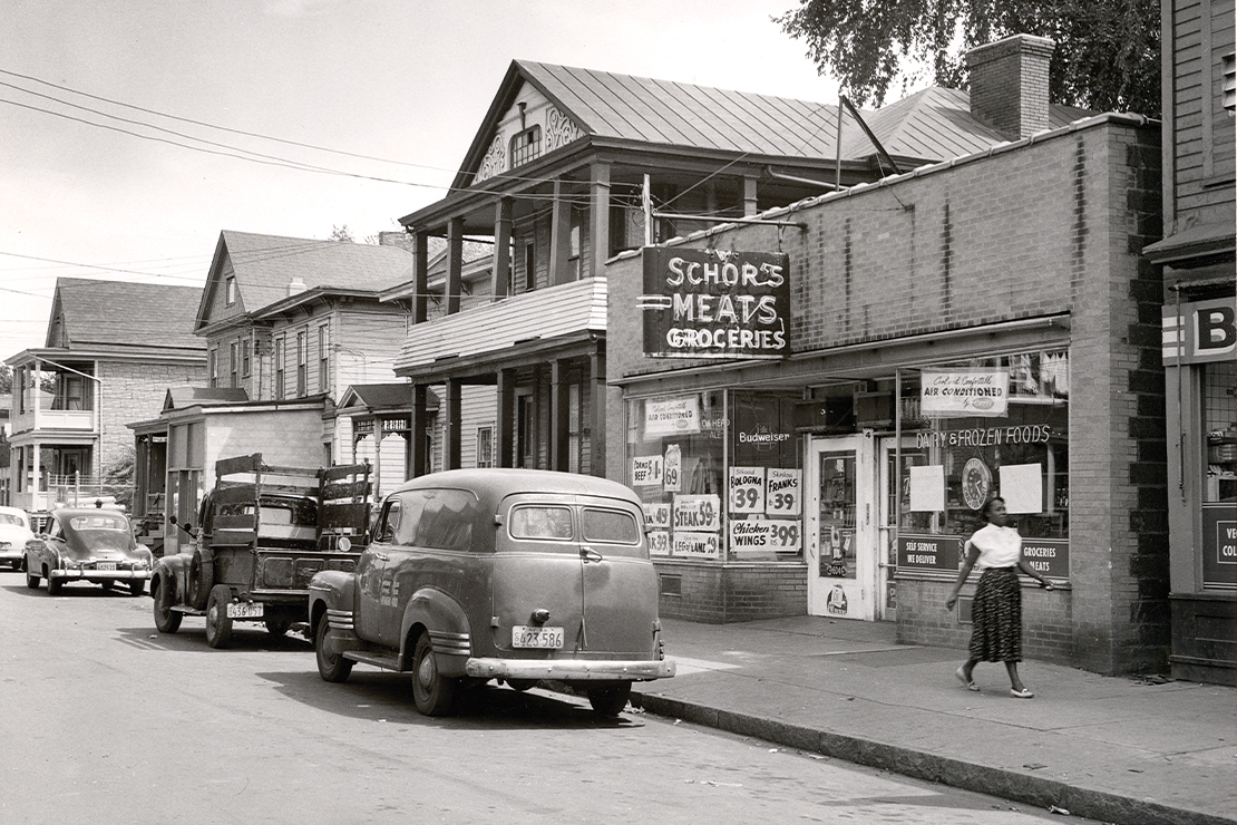 Harrison Street was a vibrant commercial district in the 15th Ward.