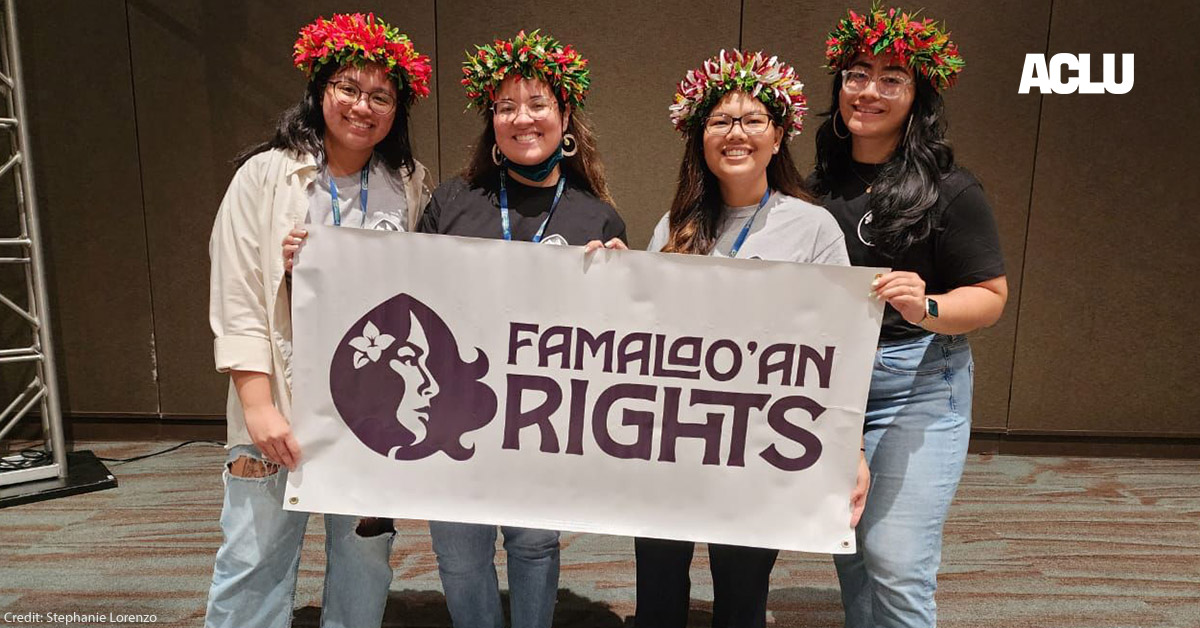 Indigenous And Filipino Women Are Leading The Fight For Reproductive Justice In Guam Aclu