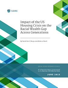 Impact of the US Housing Crisis on the Racial Wealth Gap Across Generations