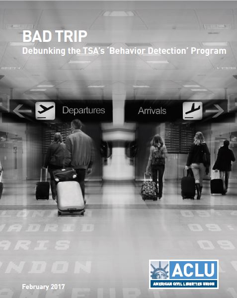 Bad Trip: Debunking the TSA's Behaviour Detection Program