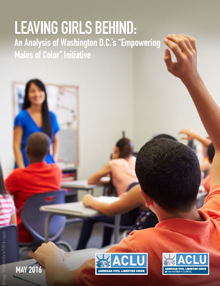 Leaving Girls Behind: An Analysis of Washington D.C.'s "Empowering Males of Color" Initiative